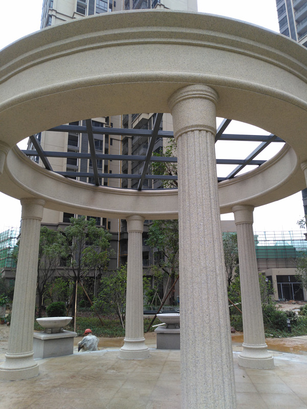 江门龙溪新城亭子造型